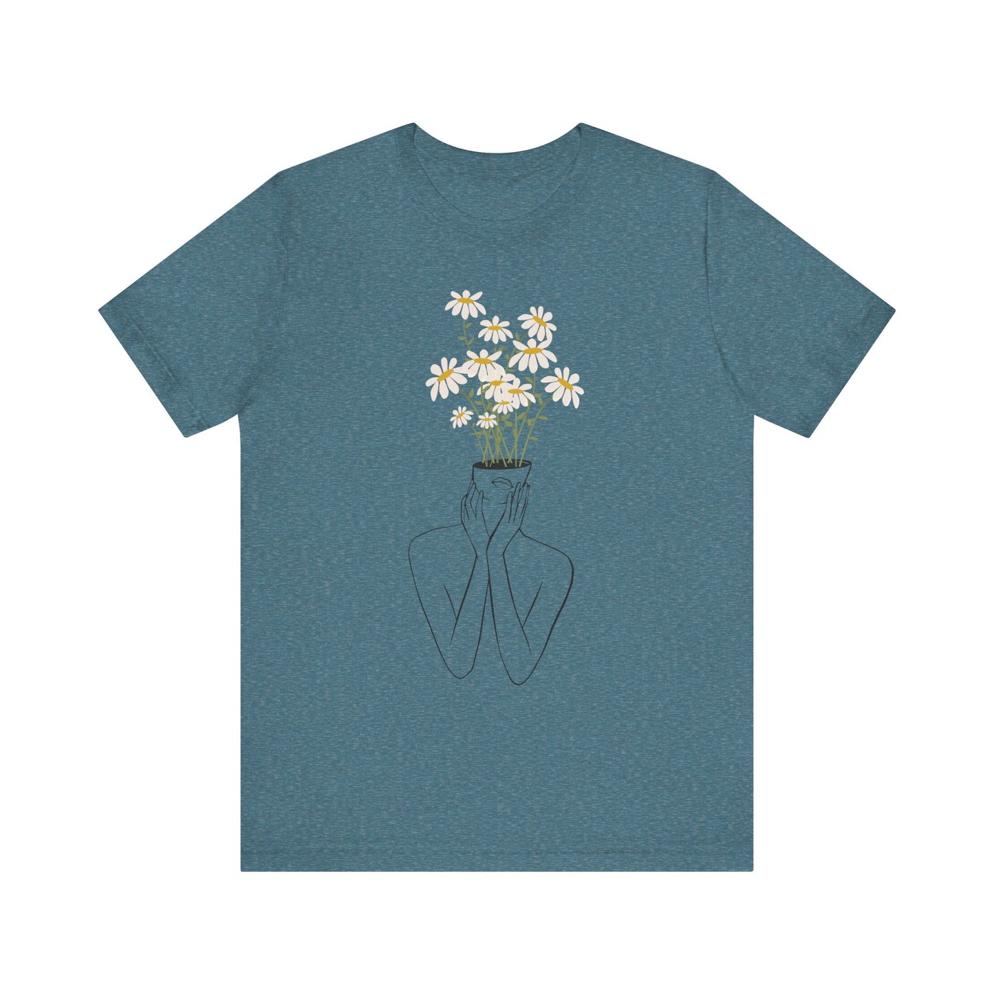 Artistic Floral T-shirt