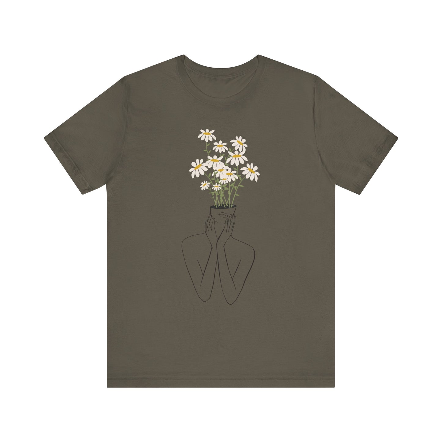 Artistic Floral T-shirt